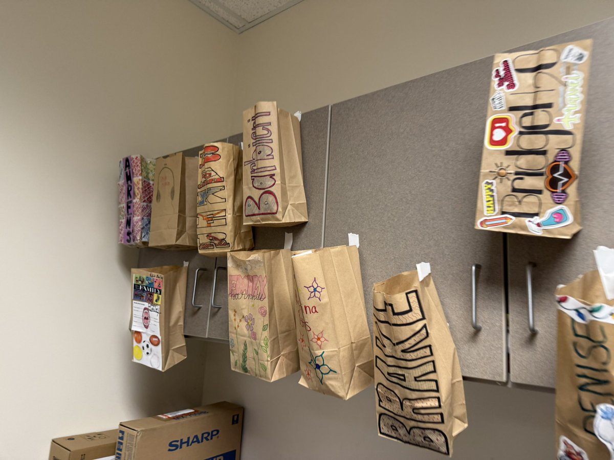 Today was one of my most favorite days of the year. Gratitude bags were filled w/ special notes to colleagues throughout the last week &amp; admin personally delivered each bag to its owner. Allows staff to share positive energy w/ others &amp; lets me wish everyone a Happy Holiday.