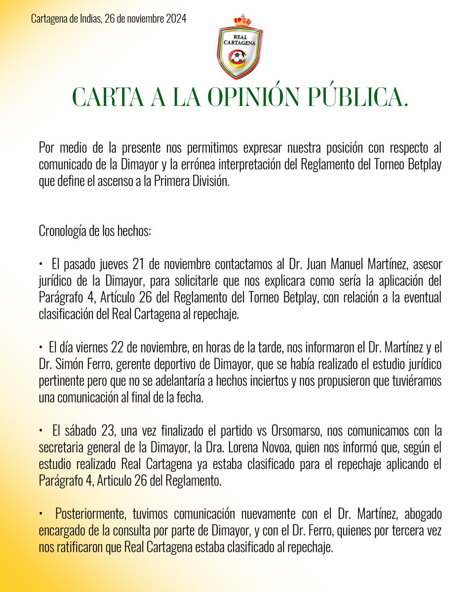 Real Cartagena tweet media