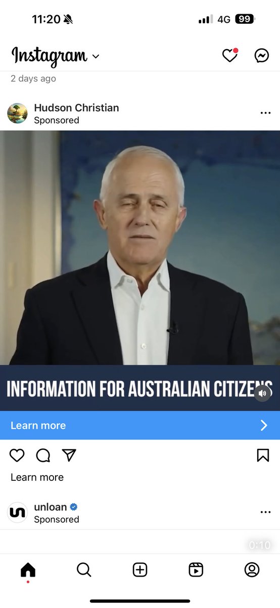 gsau77's tweet photo. @TurnbullMalcolm 
Hello Mr. Turnbull
Hope you are well.

I have seen your speech on instagram as per below. Are you really promoting this ?
OR someone is using AI version of you?
Thanks to clarify. 
https://t.co/51IIalibUs https://t.co/XILMhg0Q7K