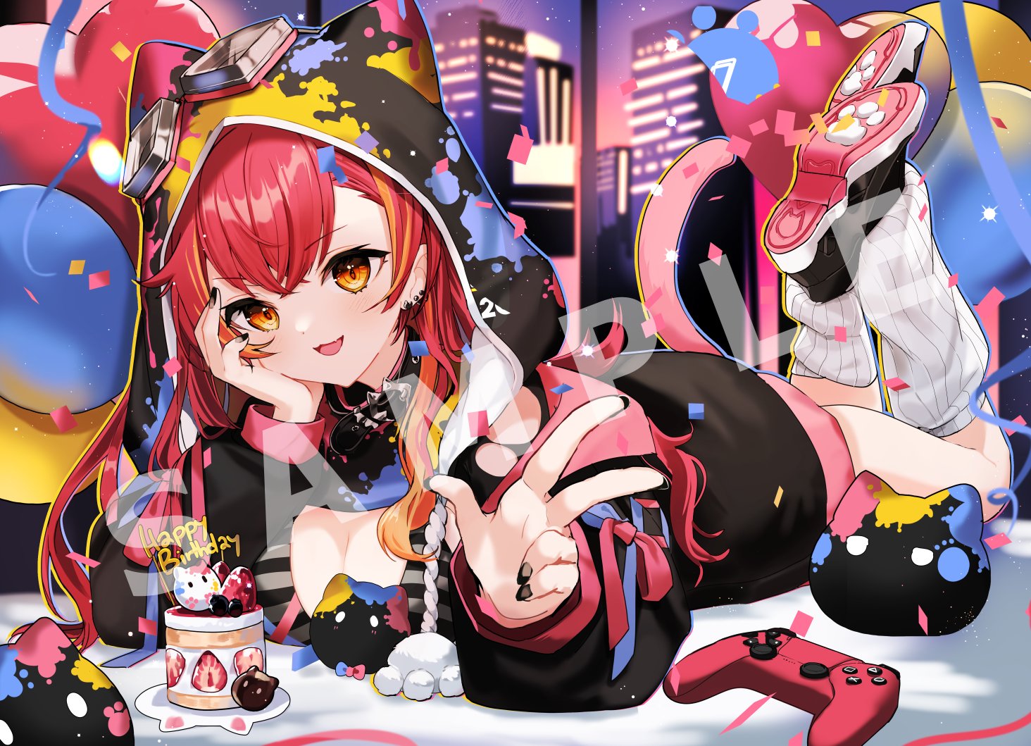 猫汰つな　誕生日タペストリー ぶいすぽっ！【公式】 on X: 