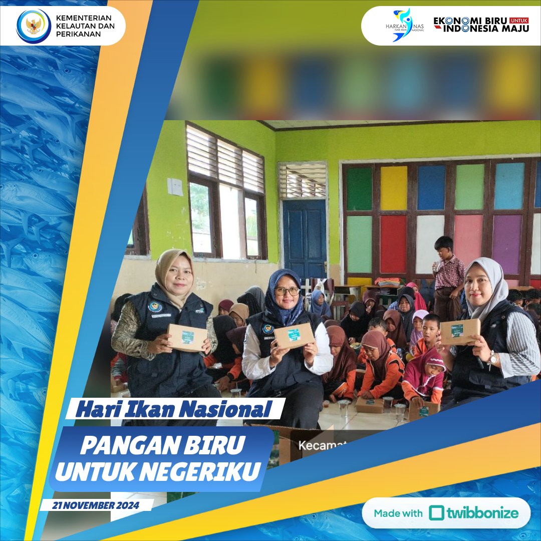 Addahsya2's tweet photo. Kamis (21/11/24), Mawaddatus Sya'adah, Luhkan Berau, kegiatan berbagi makanan menu ikan dalam rangka #hariikannasional di SDN 001 Rantau Panjang 
#GiatLuhkanSatminkalTegal
#Berau
#luhlapor
#BGM https://t.co/rmKrM5bfwb