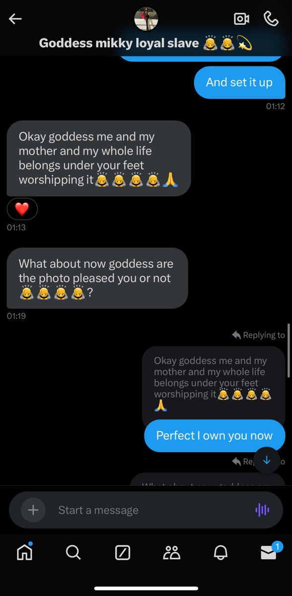 He submitted completely who’s my next victim 🤭😈💦