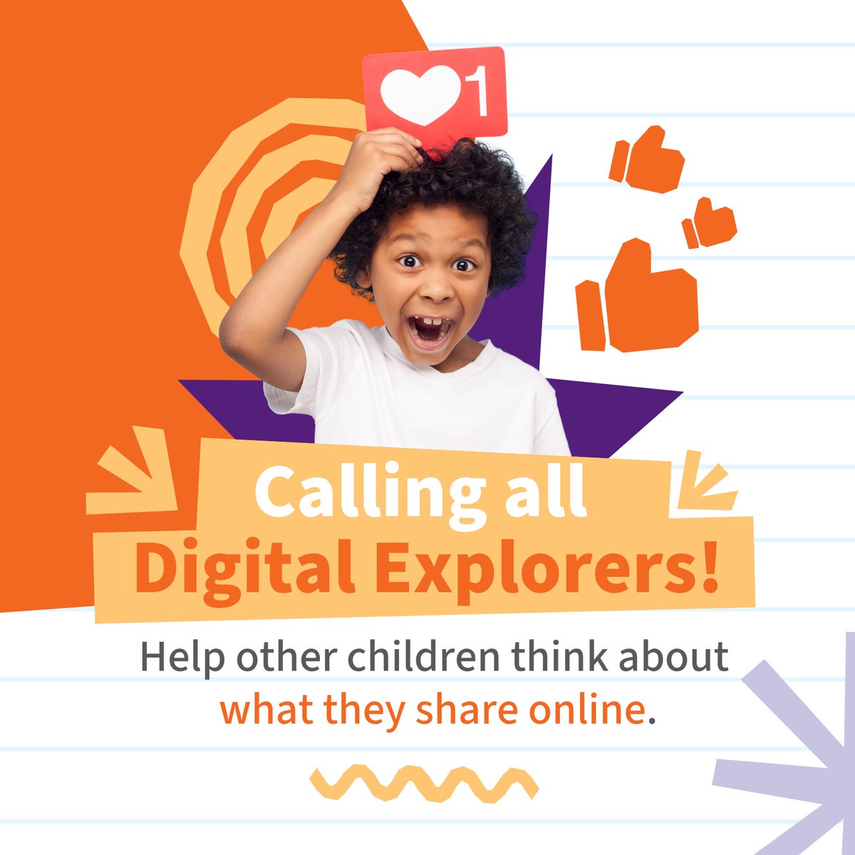 The Stories by Digital Children competition is a chance for children to submit ideas for a children’s storybook based on the theme, "Getting the balance right: You decide what you share."

Find out more at digitalchild.org.au/stories-by-dig…
