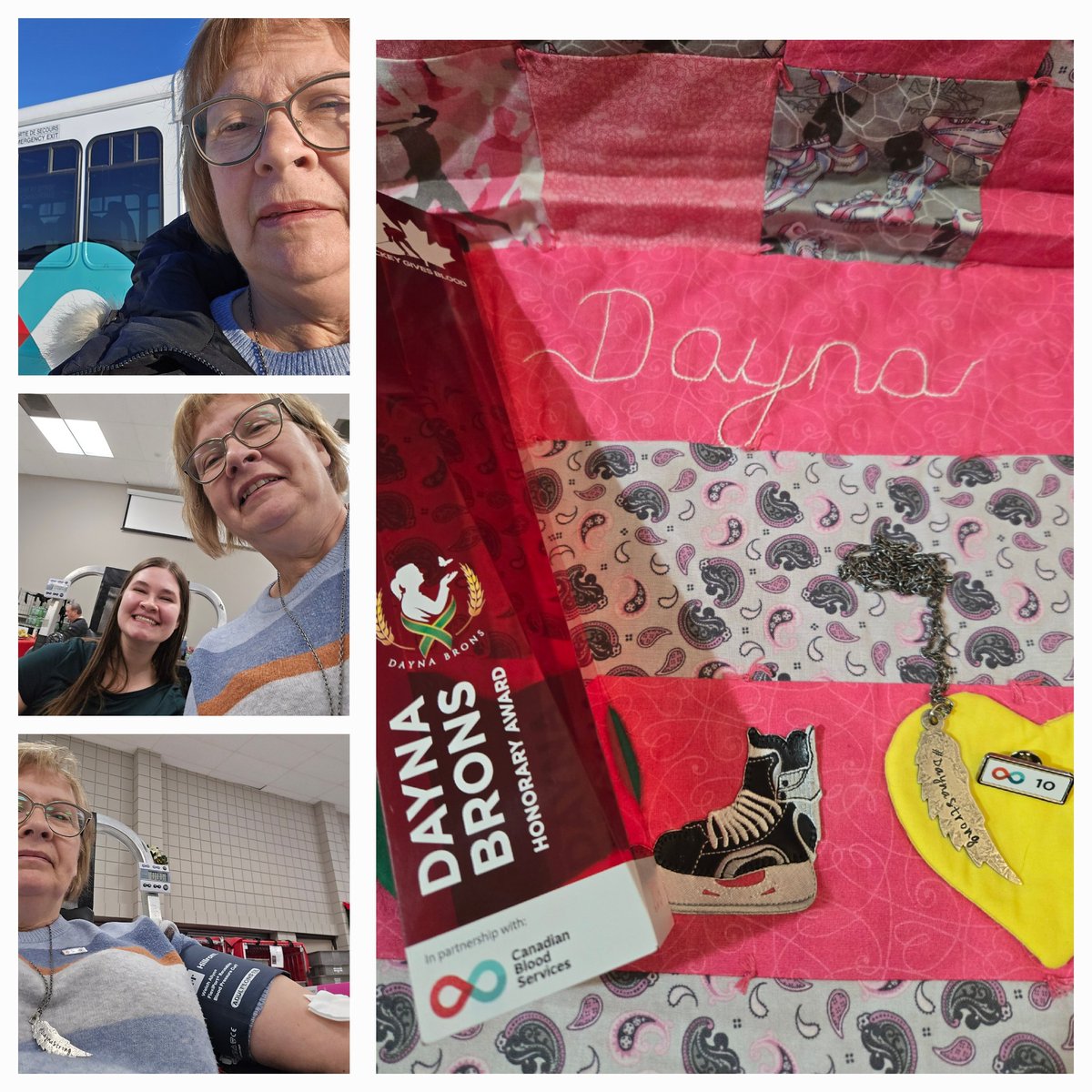 Carol Brons (@bronscarol) on Twitter photo After several previous attempts where my iron level was too low, it meant a lot to be able to donate. Thank you <a href="/LifelineSask/">Canadian Blood Services - Saskatchewan</a> staff, volunteers, + other donors who made it a successful event! <a href="/CityofHumboldt_/">City of Humboldt</a> continues to support <a href="/CanadasLifeline/">Canadian Blood Services</a> After several previous attempts where my iron level was too low, it meant a lot to be able to donate. Thank you <a href="/LifelineSask/">Canadian Blood Services - Saskatchewan</a> staff, volunteers, + other donors who made it a successful event! <a href="/CityofHumboldt_/">City of Humboldt</a> continues to support <a href="/CanadasLifeline/">Canadian Blood Services</a>
