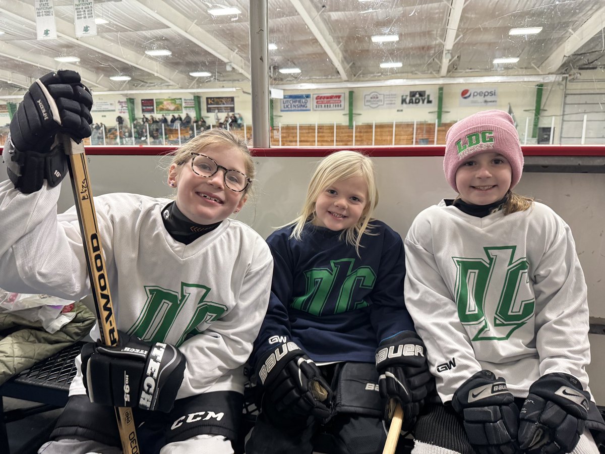 Check out the future <a href="/LDCGirlsHockey/">LDC Girls Hockey</a> players, Lake Ripley students, and future girls hockey superstars!  #golitch