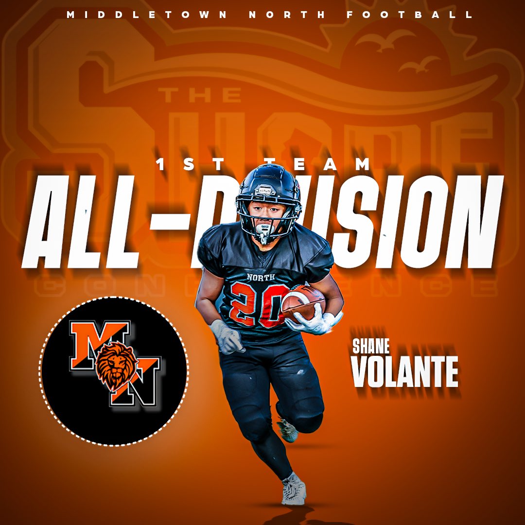 footballMNLions's tweet photo. FIRST TEAM ALL DIVISION 
RB: Shane Volante
@ShaneVolante https://t.co/SpdUNdLwYI