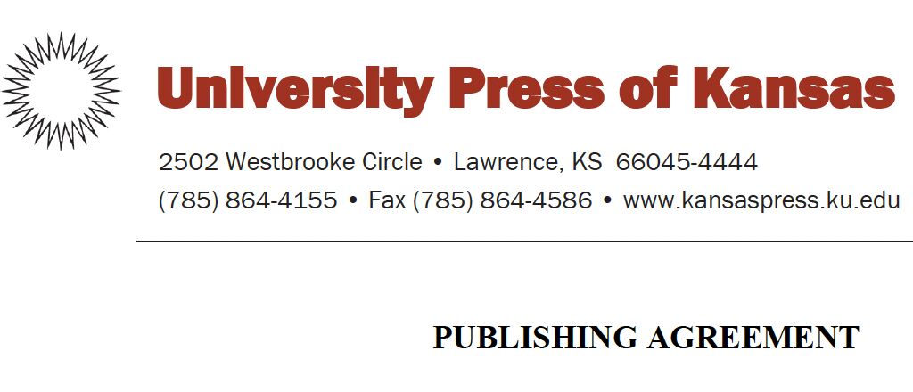 I'm very excited to announce my manuscript entitled "A Quartermaster’s Business: American Civil-Military Relations from Market to Warfront, 1835–1866" is now officially under contract with <a href="/Kansas_Press/">Univ Press of Kansas</a>.

A special thank you to <a href="/kansasjoyce/">Joyce Harrison</a> for her advice and guidance.