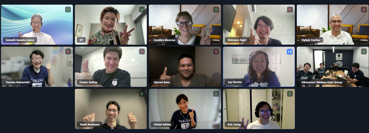 KT@Canva Japan (@data_saber) on Twitter photo Thank you for joining #VizTS !! I hope everyone enjoyed. We are very pleased to see post-event "Tabutta" as well!
Huge thank you to give us the great opportunity <a href="/FraserGallop/">Fraser Gallop</a> <a href="/MunroeCandi/">Candi</a>
And providing the wonderful content VizTsukurimaShow Team <a href="/ishiaki_tab/">Chiaki</a> <a href="/ritz_Tableau/">Satoshi Ganeko</a> Thank you for joining #VizTS !! I hope everyone enjoyed. We are very pleased to see post-event "Tabutta" as well!
Huge thank you to give us the great opportunity <a href="/FraserGallop/">Fraser Gallop</a> <a href="/MunroeCandi/">Candi</a>
And providing the wonderful content VizTsukurimaShow Team <a href="/ishiaki_tab/">Chiaki</a> <a href="/ritz_Tableau/">Satoshi Ganeko</a>
