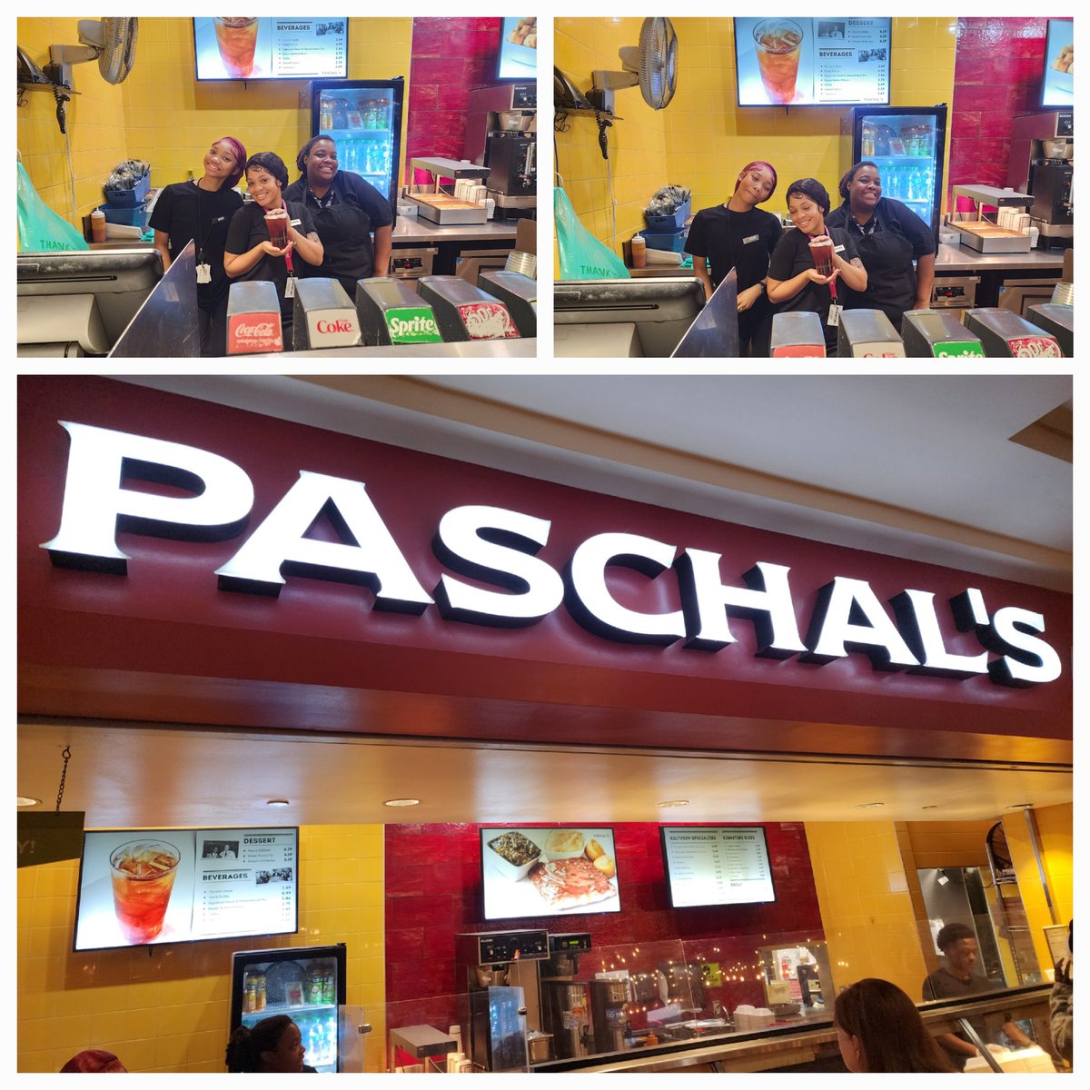 CoachJohnGarris's tweet photo. Of all the 🛫 in the 🌎, #HartsfieldJackson in
@CityofAtlanta has THE best #Food at @PaschalsLegacy (#TerminalB) the whole wide 🌎! ...
#THX @LoganAlexandria @famousnesha @Lady_K5 @shawn2wicked for proudly serving #THEBEST #SoulFood anywhere! https://t.co/HQQVu1yTuw