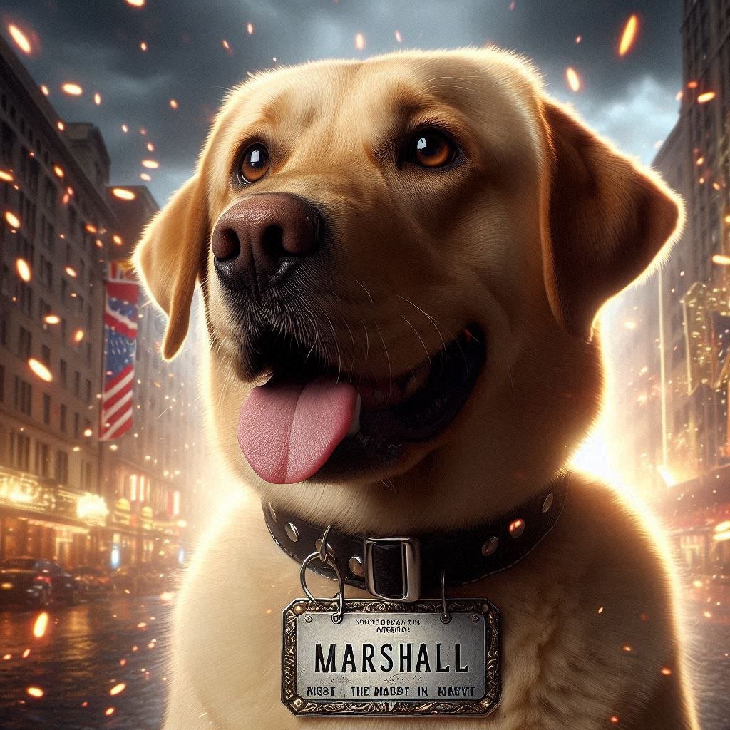 Look into #MARSHALL's eyes and you will see only love