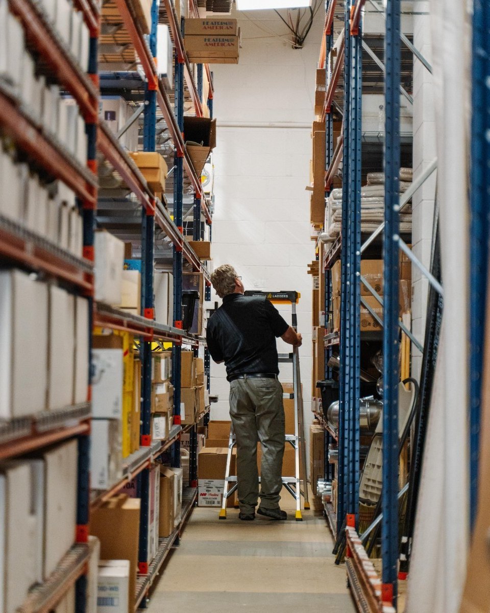 Our warehouse is fully stocked for quick and efficient repairs! From plumbing and electrical to heating and cooling, we’ve got you covered! 🔨🔧