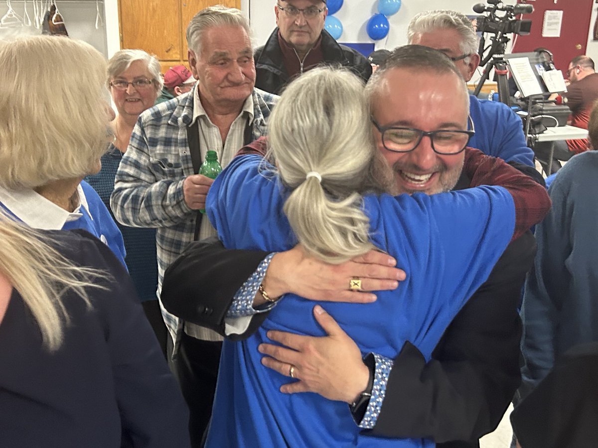 ⁦<a href="/CTVNews/">CTV News</a>⁩ has declared Fred Tilley re-elected in Northside-Westmount.  Here’s a moment immediately after it was declared.  ⁦<a href="/CTVAtlantic/">CTV Atlantic</a>⁩