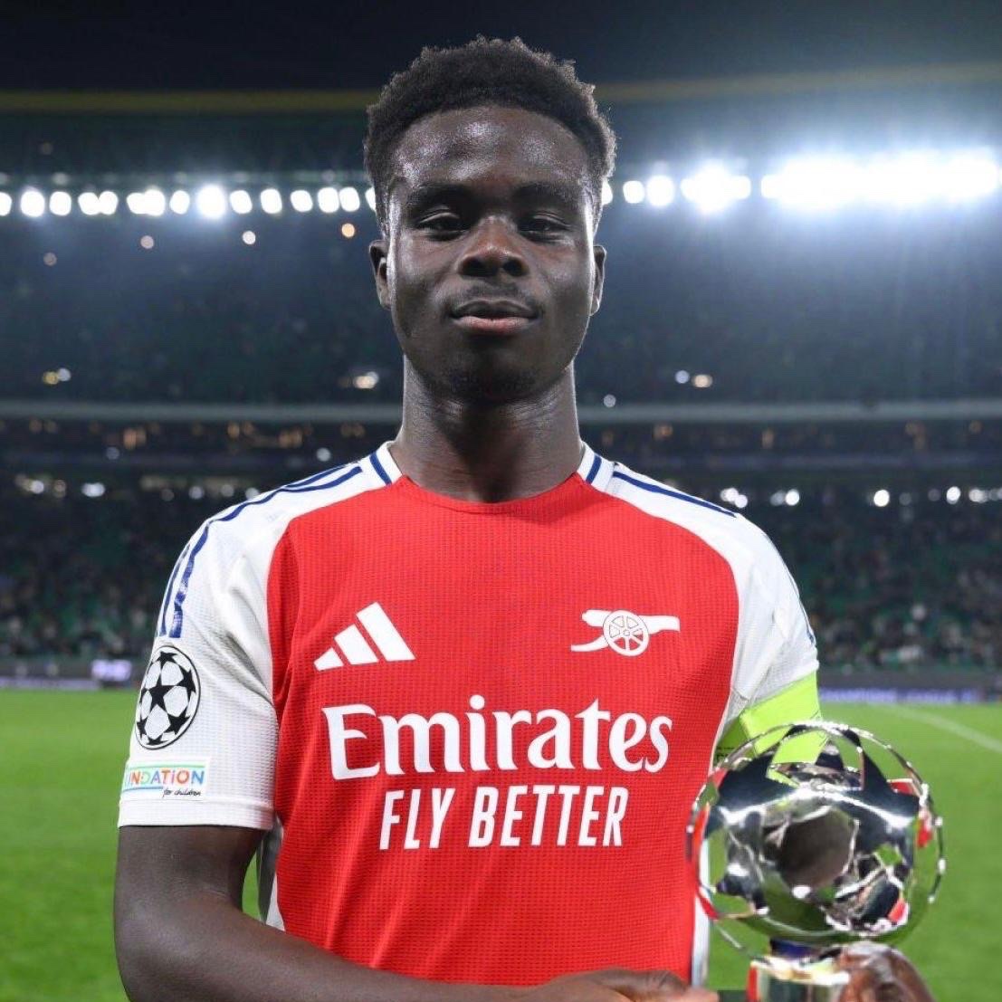 FabrizioRomano's tweet photo. 🔴⚪️💫 Bukayo Saka: “Ødegaard is an unbelievable player. The day he returned, there was a big smile on my face”.

“You can see the chemistry we have. I hope he stays fit for the rest of the season”. https://t.co/1Ake32UCuq