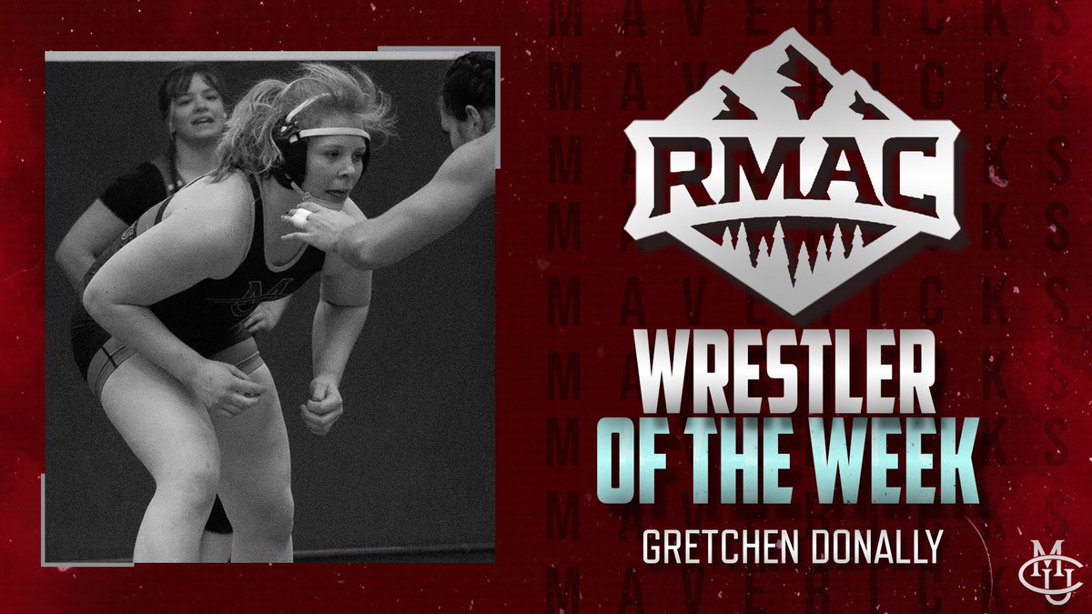 Gretchen Donally was named Women's Wrestler of the Week for the first time in her career after finishing as the runner-up at 160 pounds in the Missouri Valley Open🤘

#MavUp // #RumbleMavs