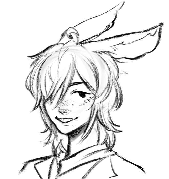 friend's bun #FFXIVART