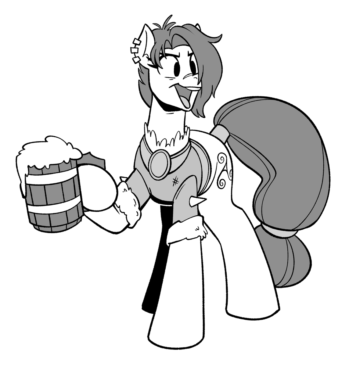 RealAnonTheAnon's tweet image. That one big mare from the idw comics