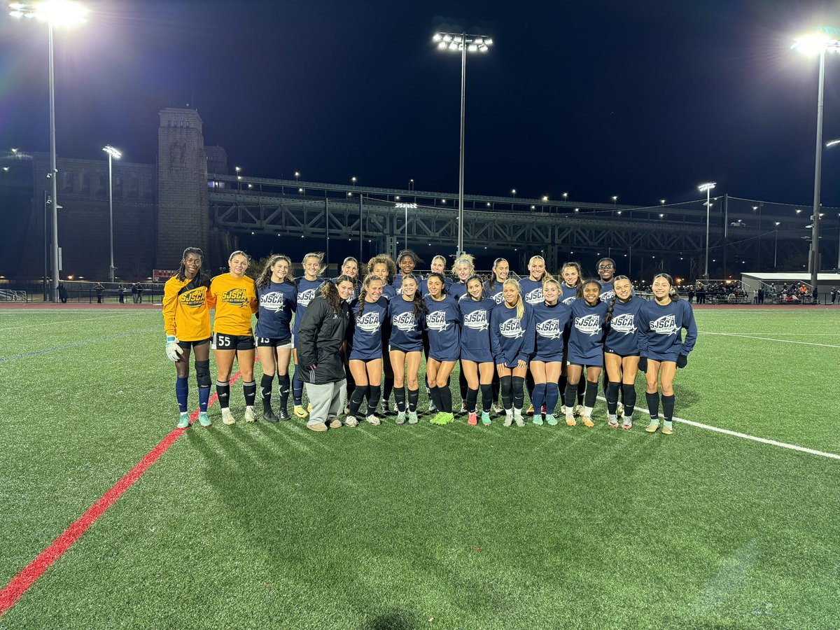 Tonight Mia, Izzy &amp; Erin all represented Bishop Eustace &amp; capped off their Girls Soccer careers by playing in the <a href="/CoachesSj/">SJSCA</a> Senior All-Star game!
