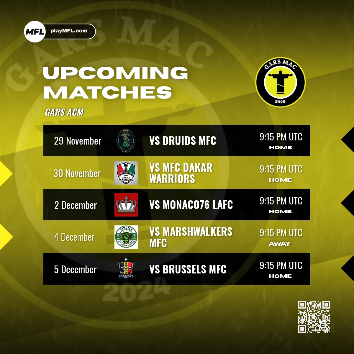 GARSacm's tweet image. TRES DIAS DE DESCANSO PARA LA RECTA FINAL.

El amarillo afrotara 3 dias de parate, en el que habrá libro de pases abierto y puede llegar a traer novedades.
En imagen las proximas 5 fechas del torneo de liga. 
¡HALA GARS!