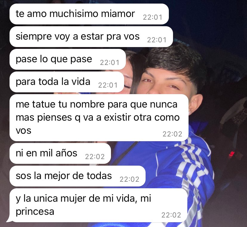 te amo para siempre mi gordo❤️