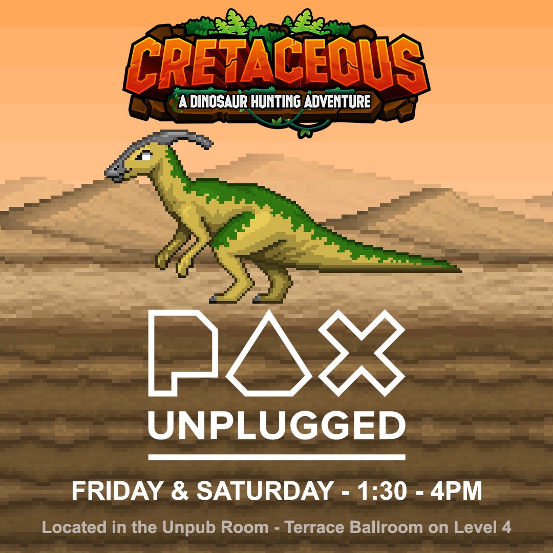 cretaceous_game's tweet photo. I will be at Pax Unplugged with my board game Cretaceous! Come say hi and play a round!

#paxunplugged2024 https://t.co/gWGvR7U1m5