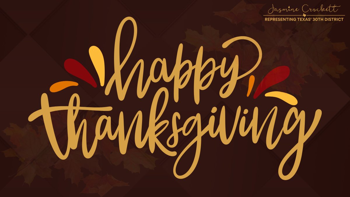 Feeling so thankful for the privilege of serving the amazing folks of Texas 30. Wishing everyone a happy and healthy Thanksgiving!