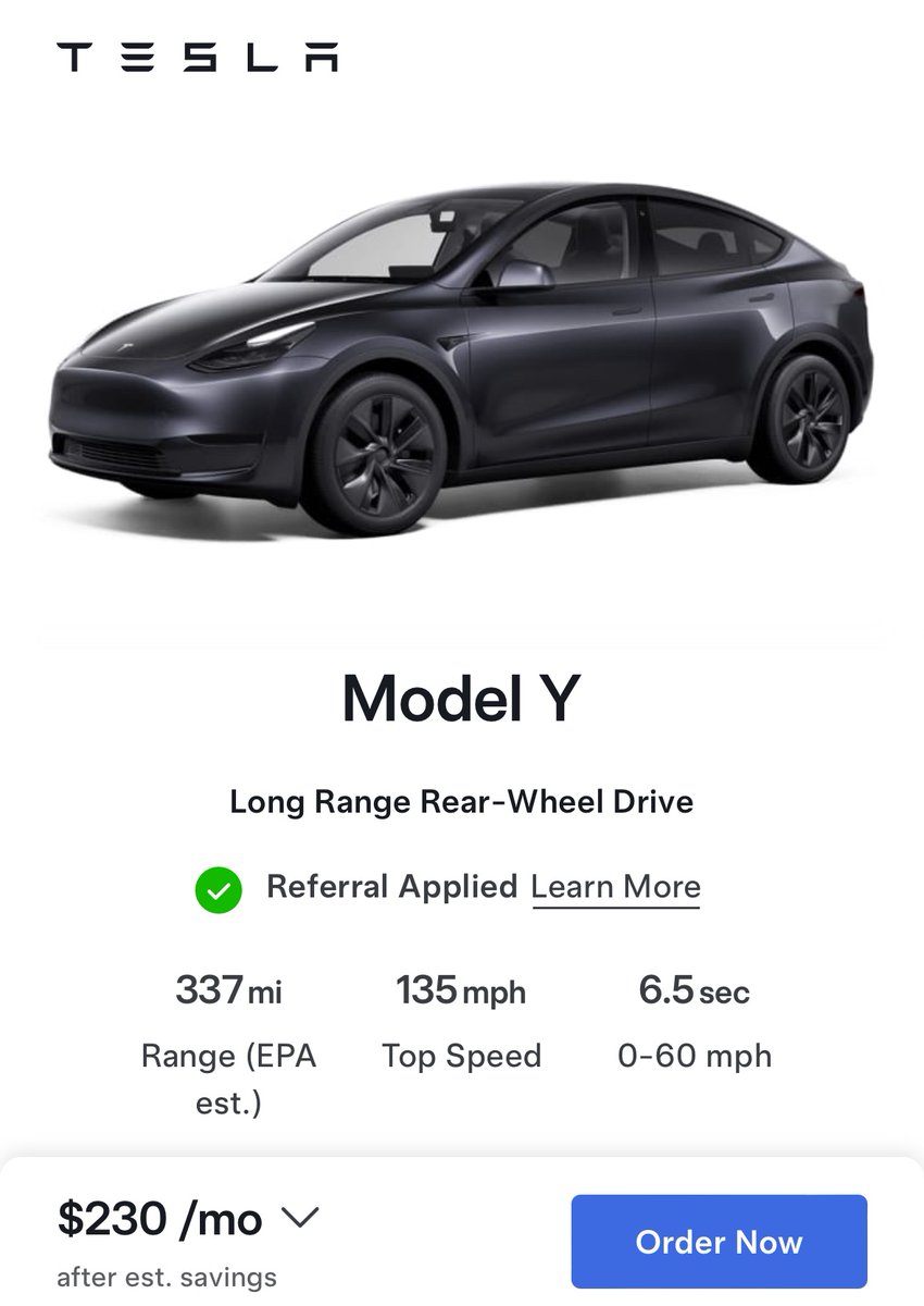 willblaze's tweet photo. You can lease a @Tesla Model Y for as low as $230 a month in NJ. Here's how:
- Use referral link for $2000 https://t.co/1698kS7sGf
- Go to inventory and find what's available
- $7500 back from the feds
- $2000 back from the state
π€―π€―π€―
#tesla #leasehack #ev https://t.co/TeALJiWNBO