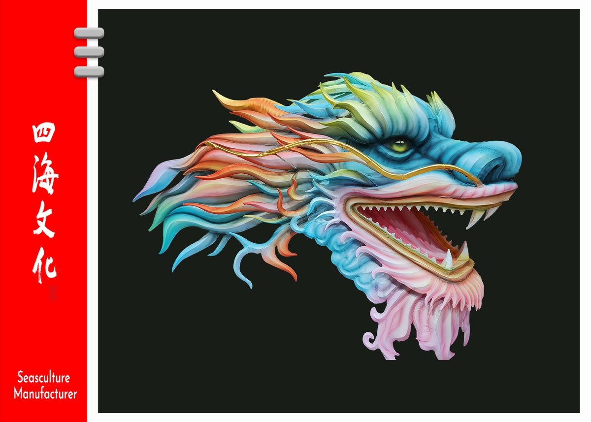 A magnificent blend of blue and gold where tradition meets the modern world. This dragon lantern is not just an artwork but a symbol of a beautiful life. #HomeDecor #ArtCollectibles #BeautifulLife #Chinesefactory #Chinafestival #Myth #Chinesemyth #Creature #Exoticcreature