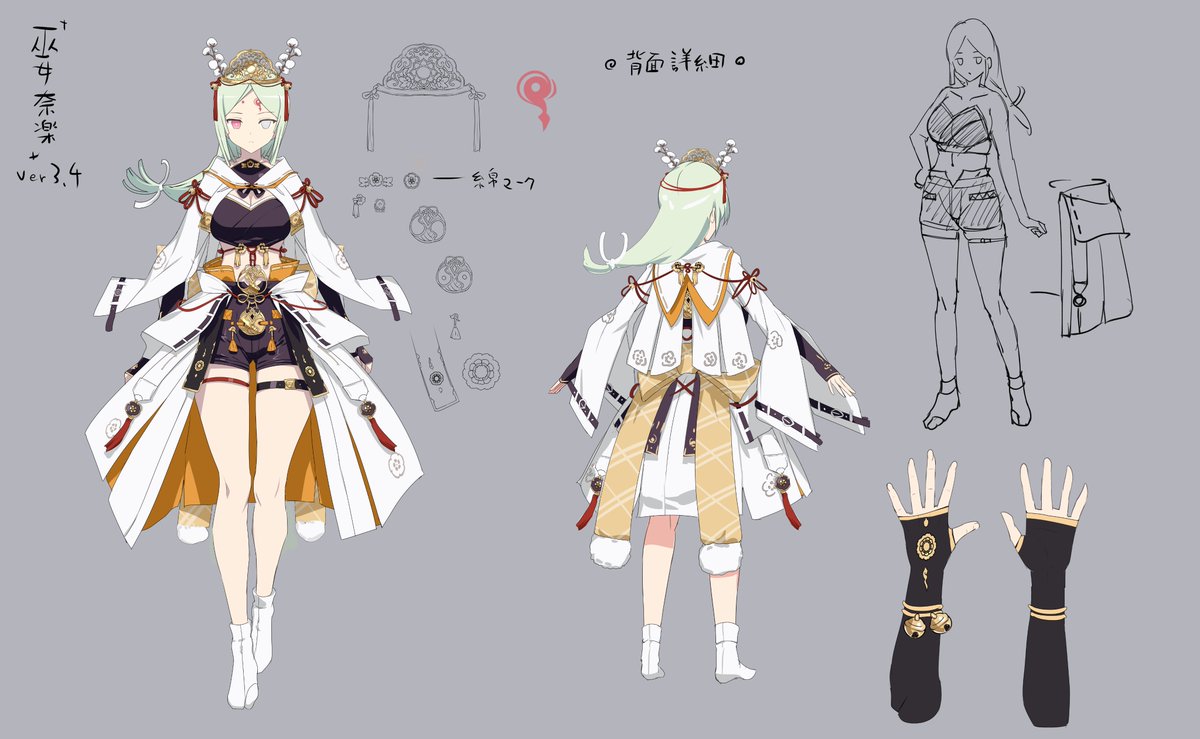 八重樫南先生がデザインした奈楽の衣装デザインをご紹介♪ 「これが