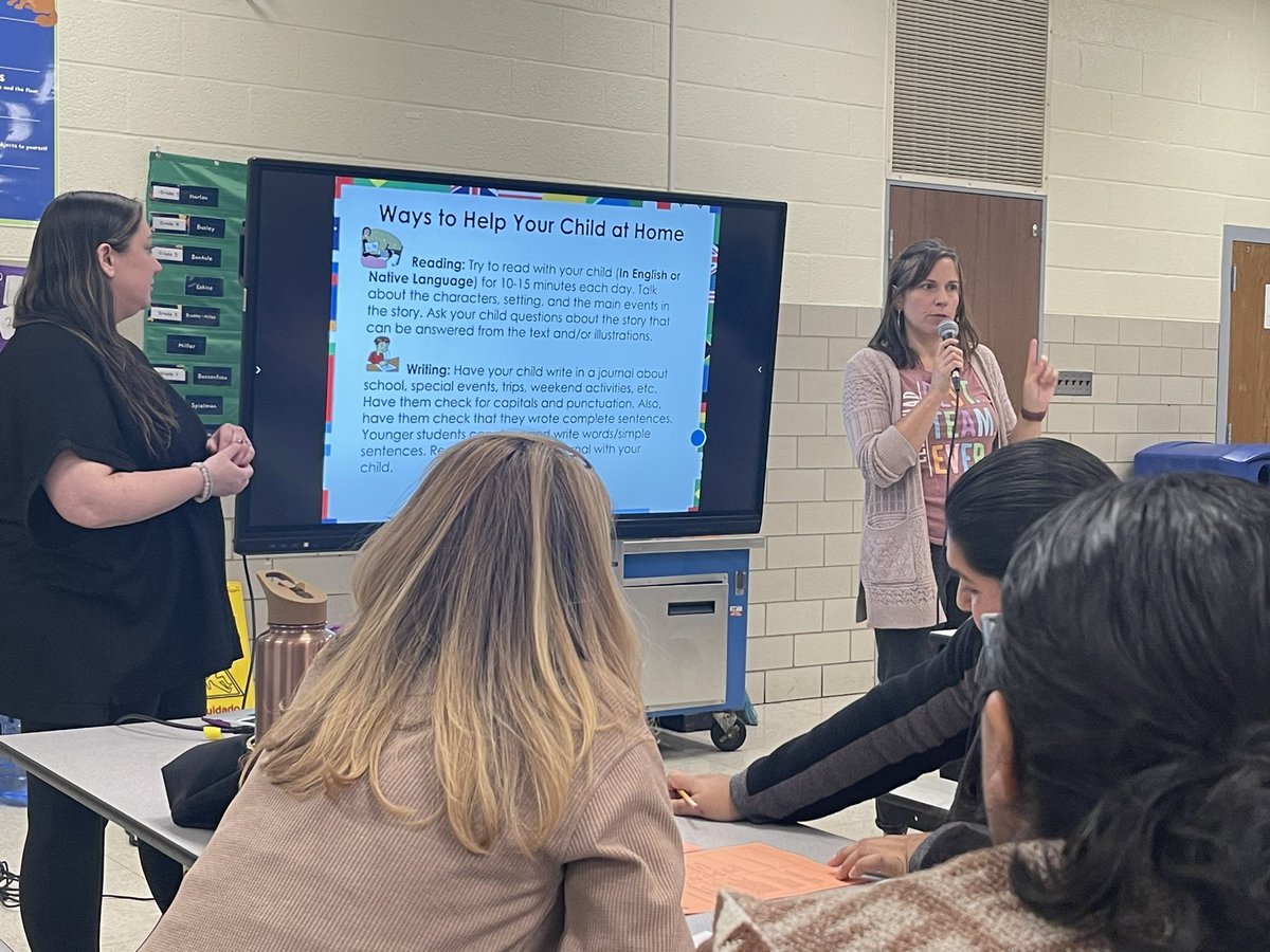 cbrinkleybcps's tweet image. We had our first ELD Night @ReisterstownES and it was fantastic! Our multilingual families engaged in informational sessions about grade-level expectations, ACCESS testing, resources, benefits, and more! Thank you to our wonderful ELD teachers and CSF for organizing! 💚💙