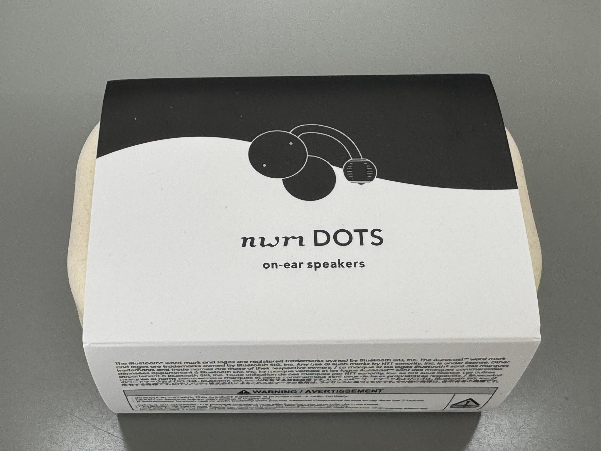 NTT DOTS オンイヤースピーカー ブラック NTT DOTS オンイヤースピーカー ブラック nwm DOTS オープン