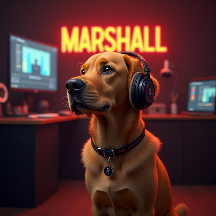 APE in #MARSHALL, because good boys deserve the moon.