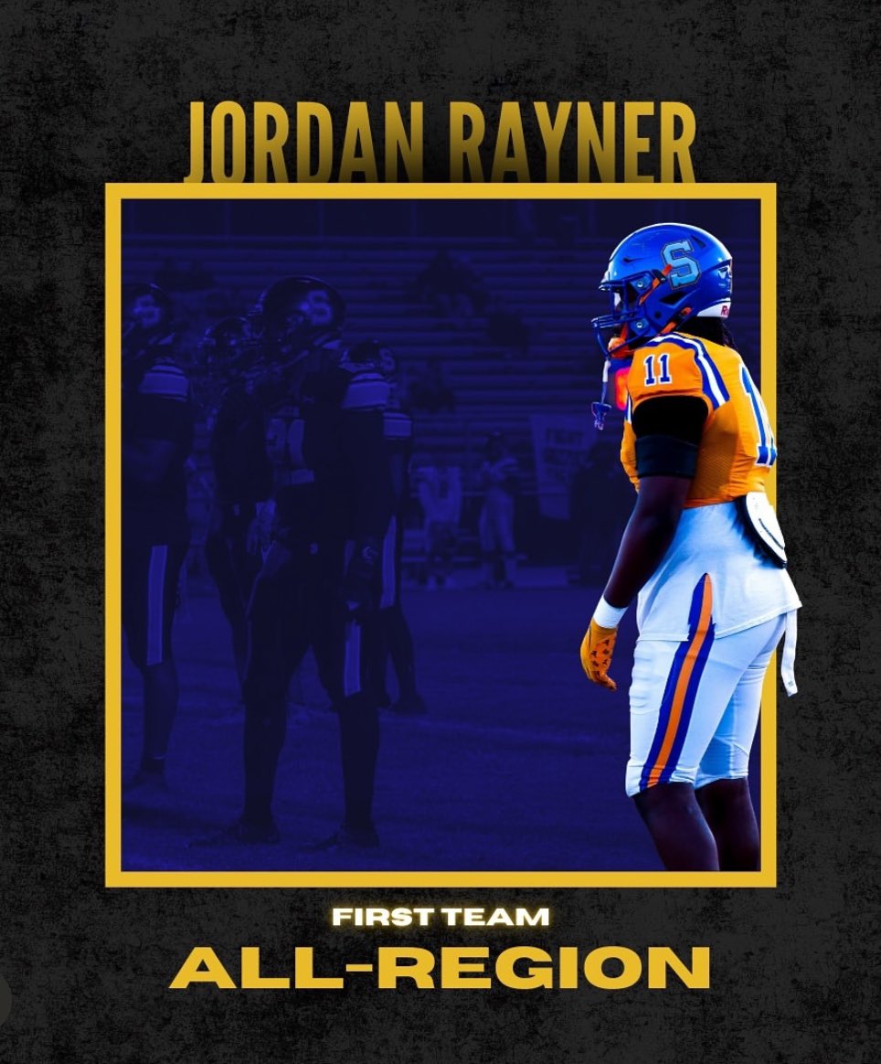 Blessed to be named First Team All-Region.
<a href="/EliHarold_/">Ras Eli</a> <a href="/CoachRLilly/">Coach Rashad Lilly</a> <a href="/OscarSmithFB/">Oscar Smith Football</a>