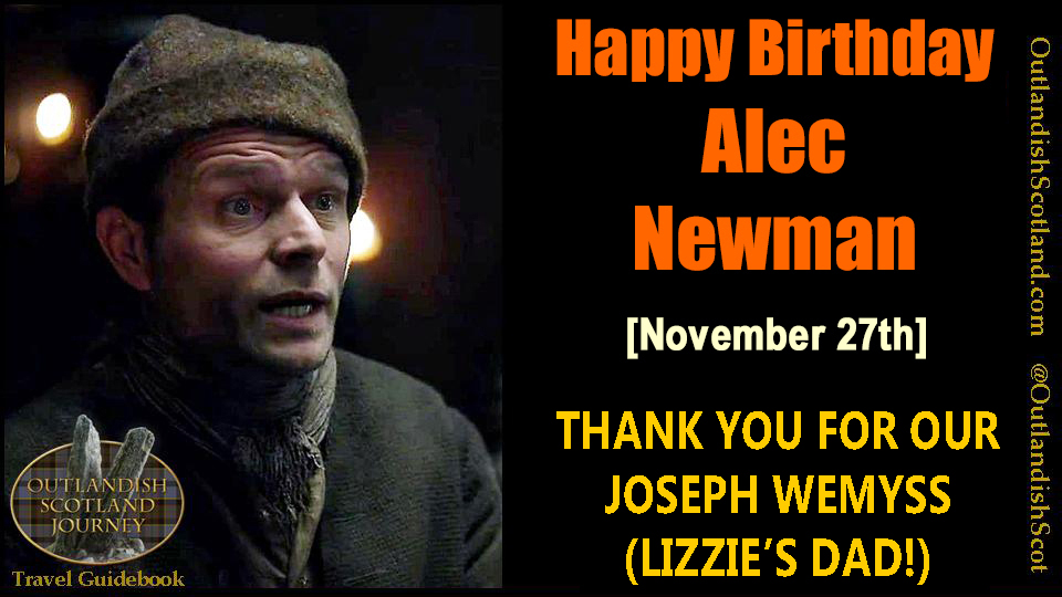 OutlandishScot's tweet photo. Happy #Outlander Birthday to Alec Newman! It’s a Joseph Wemyss rerun day. @AlecNewman1 https://t.co/6DPB01y5Rd