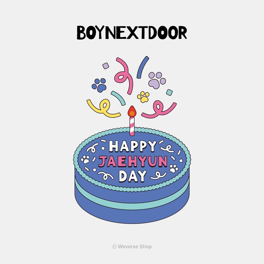 BOYNEXTDOOR HAPPY JAEHYUN DAY PHOTO CARD