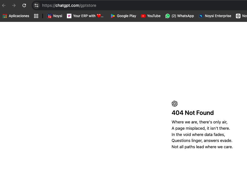 <a href="/elonmusk/">Elon Musk</a> #ChatGPT is posting urls “from its own services to links that no longer exist. I say this because if they don't even take that into account with their own services, with the rest, it will be more serious. I have published a report of risks and possible solutions. If we