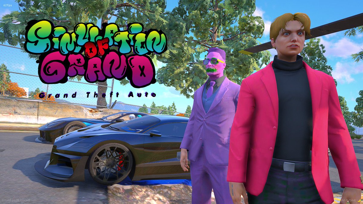 VtuberNoname's tweet image. 昨日のワンシーン集 その一

リッチマンズレースが盛り上がって本当に良かった！
最近ドローン飛ばして写真撮るのにハマってます
#SOW #シミュグラ #GTA5 #GTARP