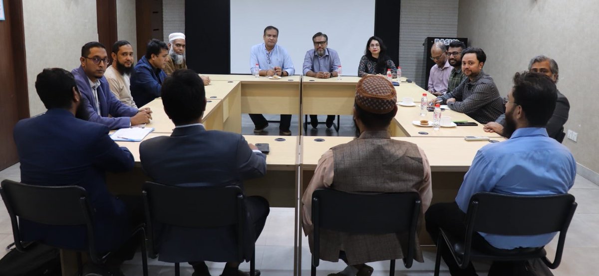 BASIS_BD's tweet photo. On November 26, 2024, two highly significant meetings were held at the BASIS Auditorium, Indicating a major step forward for the BASIS Standing Committee on the Local Market and the healthcare industry leaders. https://t.co/N4E6r3vHC8