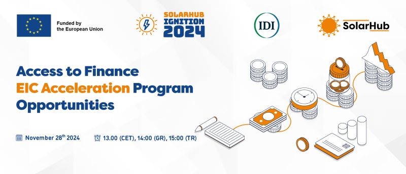 UfukAvrupa_TR's tweet photo. 🚀 SolarHub İgnition Programı 28 Kasım'da "Finansmana Erişim" oturumu ile devam ediyor! 💼☀️

💡 EIC Accelerator fırsatları
📝 Yeni Çalışma Programı
🎯 Başarı stratejileri
📅 28 Kasım 2024 | 🕒 15:00 (TR)

🔗 Kayıt: https://t.co/yIKLErMOAy

#SolarHub #GüneşEnerjisi https://t.co/cdOBnRm42c