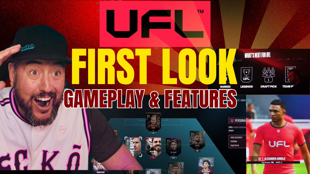AB JETZT UFL NEWS &amp; INFOS AUF MEINEM X KANAL! HIER MEIN NEUES VIDEO!
youtu.be/hDv2TI3sHps?si…
#UFL #uflgame #uflNews #strikerz #new #YouTube #uflgameplay #uflRelease #uflfirstlook