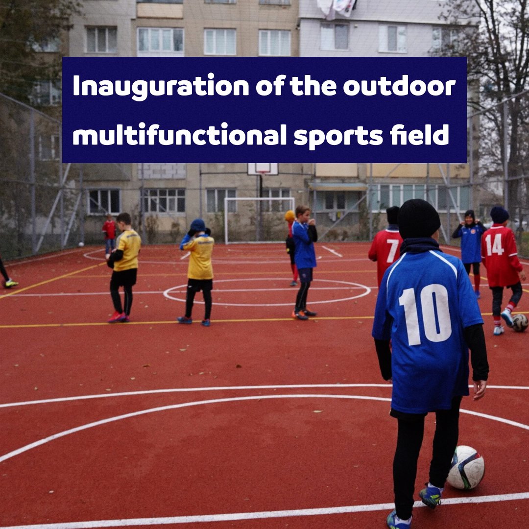 Acted Moldova (@actedmoldova) on Twitter photo On 26 November 2024, UNHCR Moldova
<a href="/Refugees/">UNHCR, the UN Refugee Agency</a>, in partnership with Acted and the Municipality of Cahul, inaugurated a newly renovated outdoor multifunctional sports field on Strada Ștefan cel Mare 15 in Cahul.
Photo: UNHCR Moldova On 26 November 2024, UNHCR Moldova
<a href="/Refugees/">UNHCR, the UN Refugee Agency</a>, in partnership with Acted and the Municipality of Cahul, inaugurated a newly renovated outdoor multifunctional sports field on Strada Ștefan cel Mare 15 in Cahul.
Photo: UNHCR Moldova