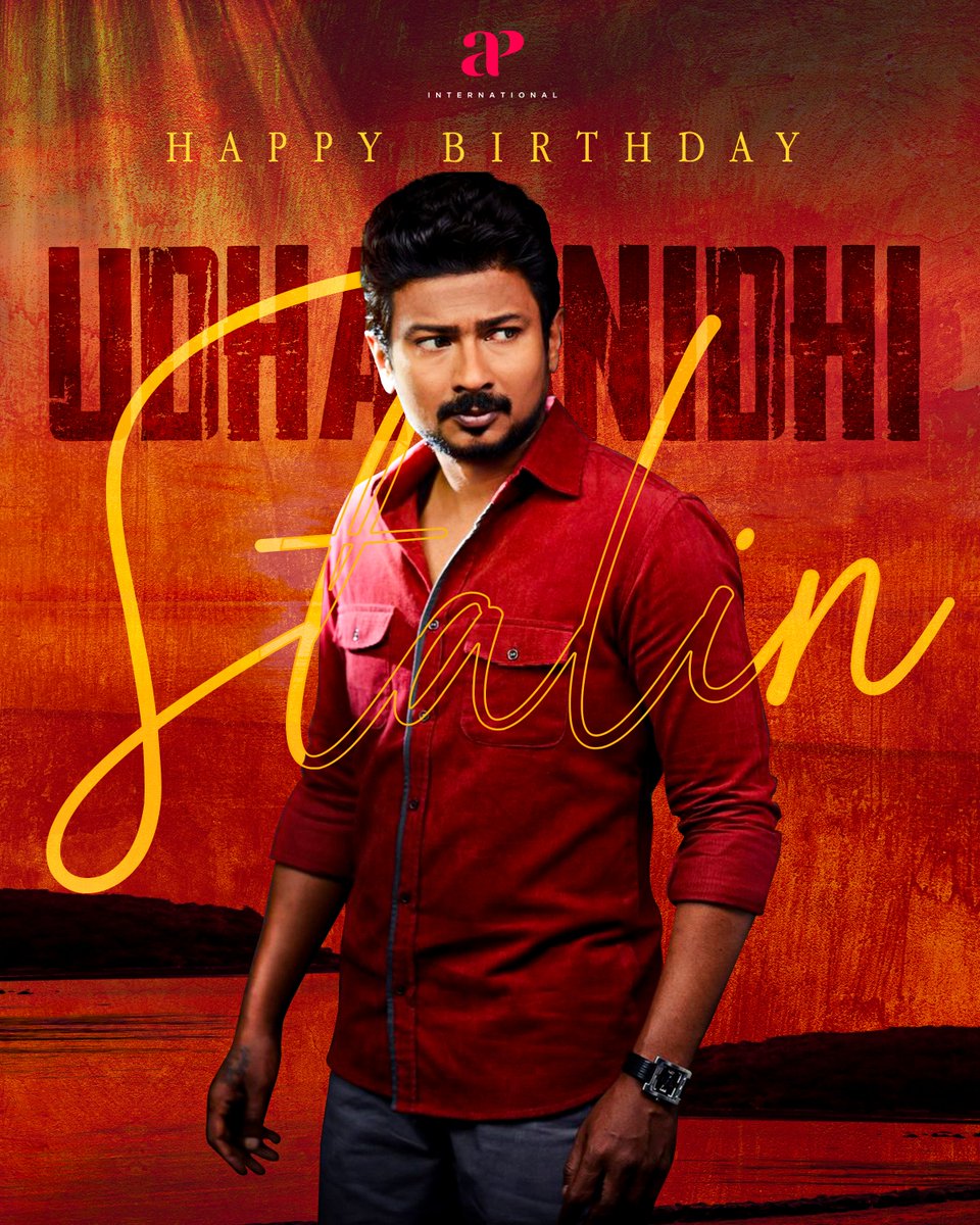 APIfilms's tweet photo. Heartfelt birthday wishes to @Udhaystalin! 🎉

#UdhayanidhiStalin #HBDUdhayanidhiStalin #HappyBirthdayUdhayanidhiStalin https://t.co/fkiEy8XSZ7