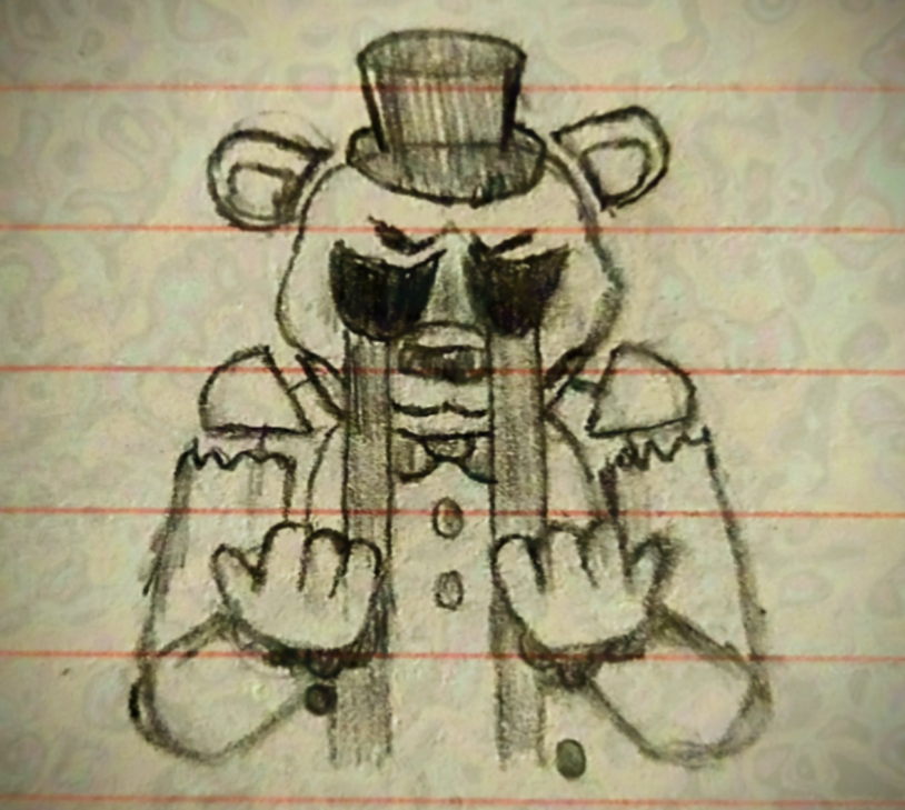 Lem0nite's tweet photo. “Why does it still HURT?”
#GoldenFreddy #FNaF #TheInterviewed #LemonitesArt https://t.co/l7bDIIXWeG