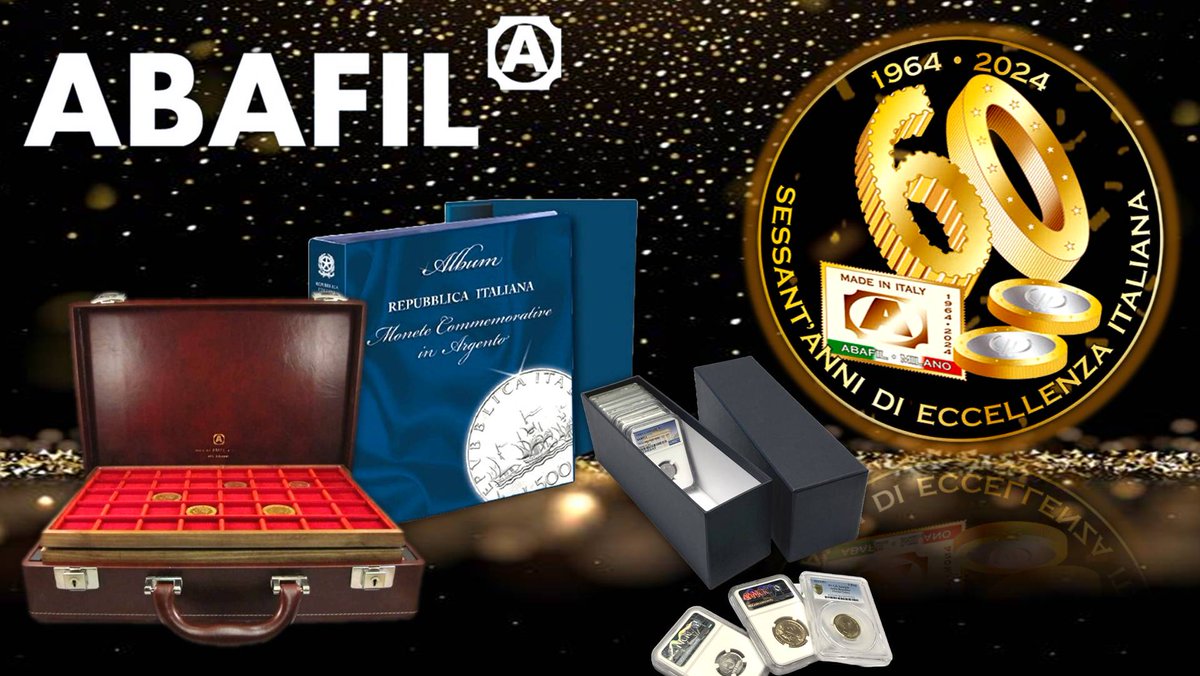 Dagli esordi come piccola impresa artigianale a brand del Made in Italy apprezzato nel mondo #abafil #compleanno #birthday #collezionismo #collecting #numismatica #numismatics #filatelia #philately #madeinitaly #milano #milan #eccellenza #excellence
cronacanumismatica.com/sessanta-anni-…