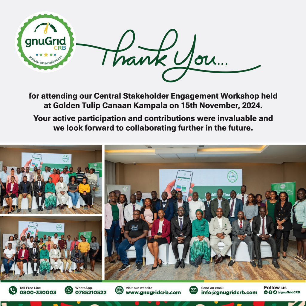 miss_senas's tweet photo. Engaging with stakeholders is at the heart of fostering transparency and financial inclusion, and last week, gnuGrid had the privilege of connecting with #Tier4 financial institutions to discuss #collaboration, #innovation, and shared growth. https://t.co/BD9FOnWgeK