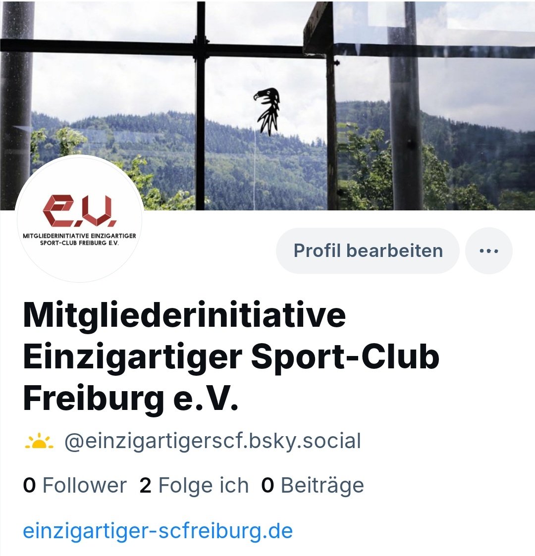 Einzigartiger SCF (@einzigartigscf) on Twitter photo 🎶 "...dem <a href="/scfreiburg/">SC Freiburg</a> hinterher"
Folgt uns auf Bluesky (oder anderen Sozialen Medien) wenn ihr zukünftig über unsere Aktivitäten informiert bleiben wollt. 🎶 "...dem <a href="/scfreiburg/">SC Freiburg</a> hinterher"
Folgt uns auf Bluesky (oder anderen Sozialen Medien) wenn ihr zukünftig über unsere Aktivitäten informiert bleiben wollt.