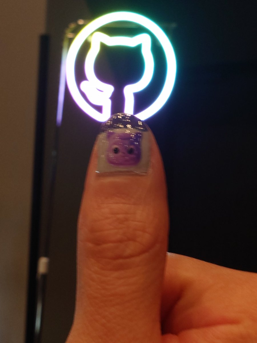 CookieySun's tweet image. デコった #GitHubUniverseRecap