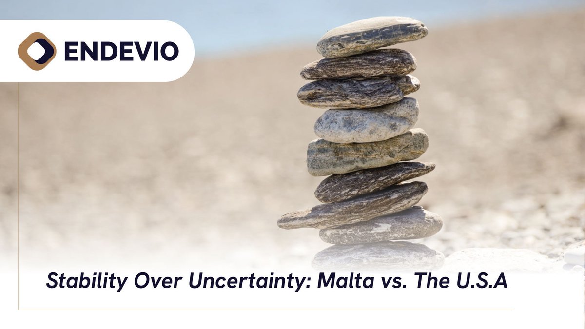 EndevioOfficial's tweet photo. Political uncertainty in the U.S. vs. Malta’s long-standing stability. Which would you prefer for your future? 

Let’s discuss how this could work for you in our latest blog. 

https://t.co/VMZVqpY9uM

#WealthSecurity #Malta #CitizenshipByInvestment  #GoldenVisa https://t.co/8yVnCVT9Hr
