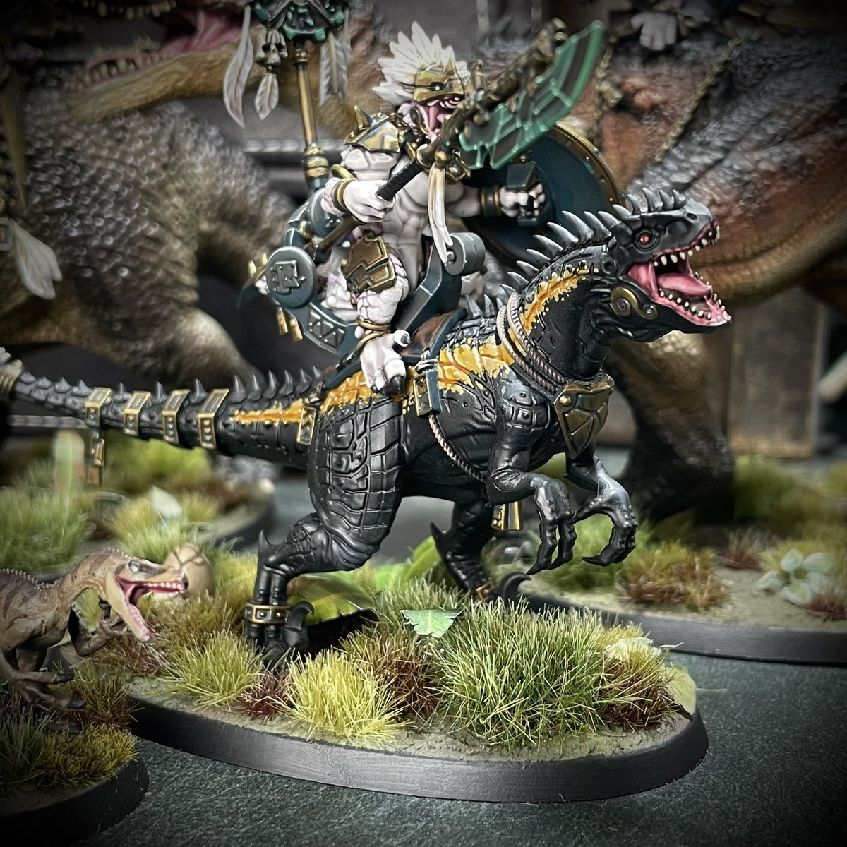 TheSimonElsen's tweet photo. Jurassic World of Seraphon! 

#seraphon #warhammer #ageofsigmar #warhammercommunity #jurassicpark #JurassicWorld https://t.co/9zsVkVQ0HT
