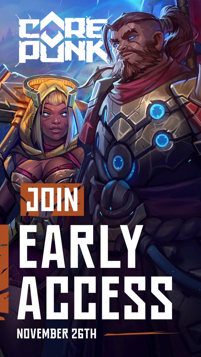 Just finished playing <a href="/corepunkgame/">Corepunk</a>  for the first time! If you like MMOs or MOBAs this is the game for you! AVAILABLE NOW: cw9m.short.gy/RattyRy #Corepunk