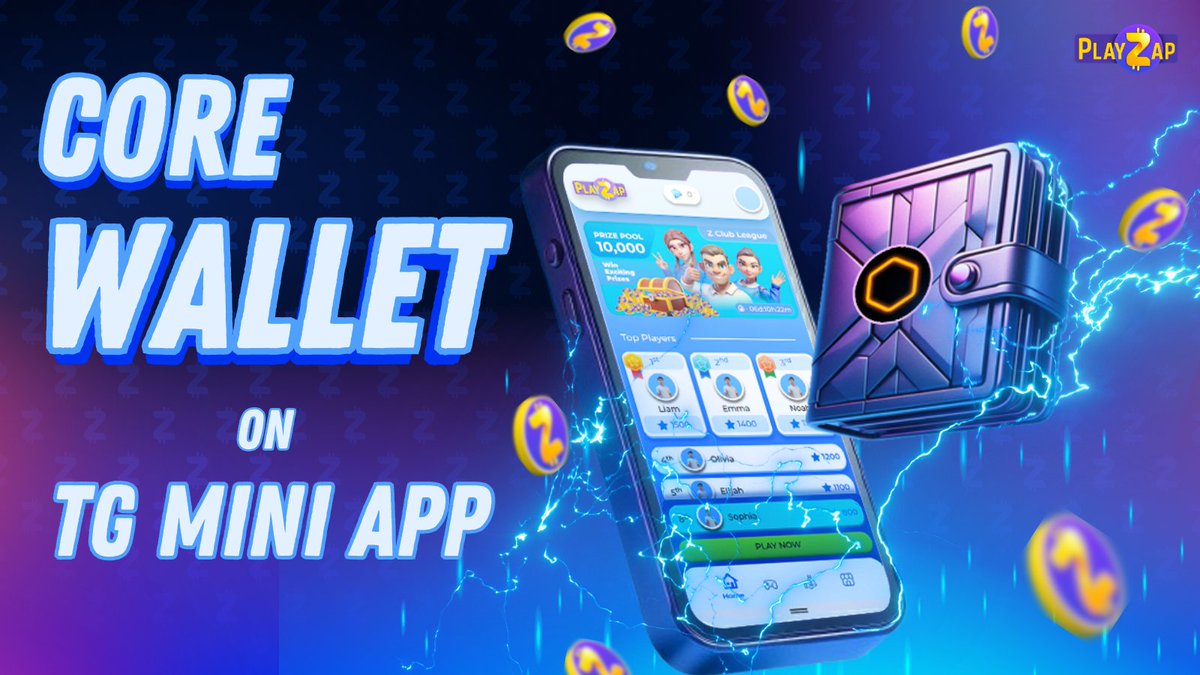 PlayZapGames's tweet photo. 📢 PlayZap Games has integrated the @Coredao_Org wallet into our @Telegram mini app! 
 
Experience instant gaming like never before—no barriers, no hassle, create your #Web3 wallet in just ONE click! 🌟

We are making instant gaming mainstream! $PZP #GameFi